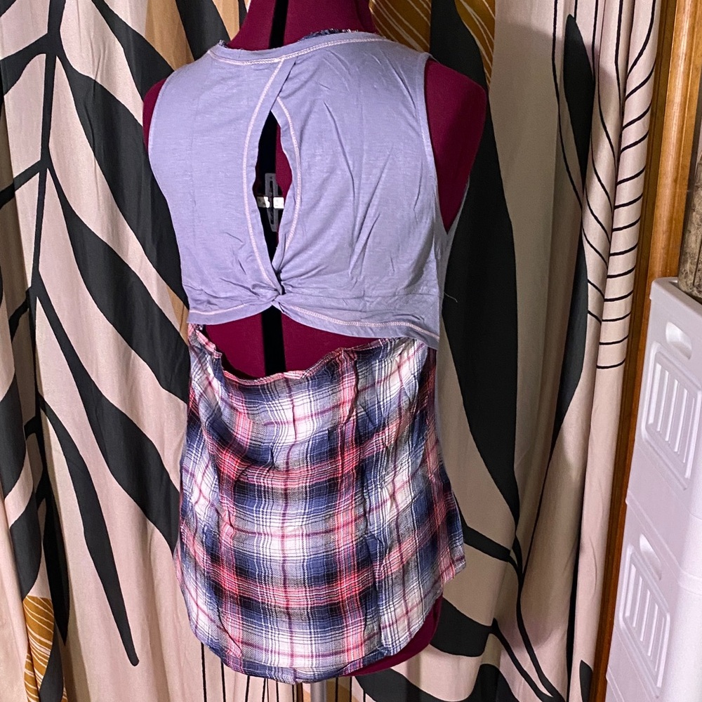 Hem & Thread blue Tank Top
